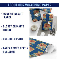 Toodaloo Cuntaroos Wrapping Paper Roll Funny Roller Sassy Girl Sarcastic Humor