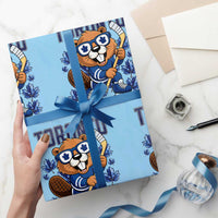 Toronto Ice Hockey Beaver Wrapping Paper Roll Canadian Pride Gift - Wonder Print Shop