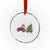 Tractor Xmas Crystal Glass Ornament Tree Lights Farmer Xmas Gift for Tractor Drivers - Wonder Print Shop