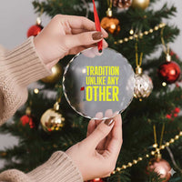 Tradition Unlike Any Other Georgia Golfing Crystal Glass Ornament for Golf Lover Augusta Sports