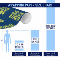 Tradition Unlike Any Other Georgia Golfing Wrapping Paper Roll for Golf Lover Augusta Sports