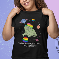 LGBT Gay Pride T Shirt There Are More Than Two Genders Equality LGBT Pride Frog - Wonder Print Shop