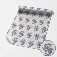 Transgender Ally Koi Fish Wrapping Paper Roll Funny Japanese Art Graphic