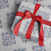 Transgender Pride In My Trans Era Wrapping Paper Roll Proud Ally Support Graphic
