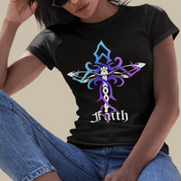Dragonfly Cross Jesus Faith Christian God Believer Spiritual Religious Shirt, Dragonfly T-shirt, Dragonfly Gift, Insect Lover Shirt, Spiritual Shirt, Nature Lover Gift T Shirt - Wonder Print Shop