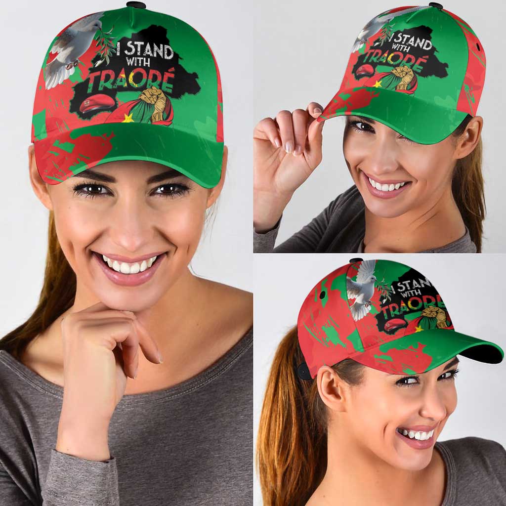 Traore Burkina Faso Classic Cap I Stand With Traore - Wonder Print Shop