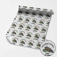 Trashed Panda Is My Spirit Animal Wrapping Paper Roll Funny Drunk Raccoon Meme for Party People Hot Mess Energy - Wonder Print Shop