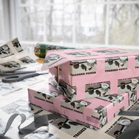 Trashed Panda Wrapping Paper Roll My Spirit Animal Funny Drunk Raccoon Meme - Wonder Print Shop