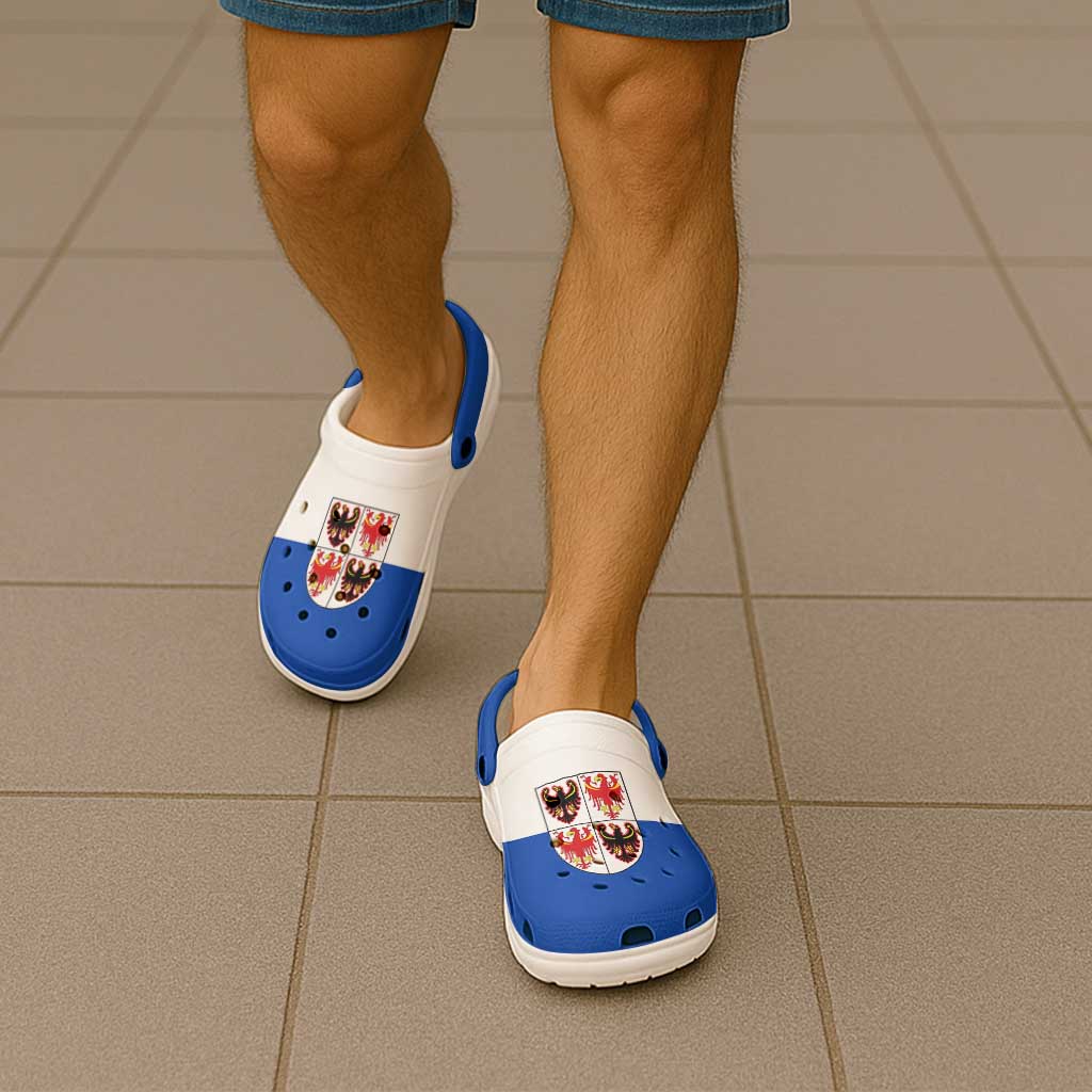 Trentino-Alto Adige Italy Clogs Shoes Flag Color Inspiration - Wonder Print Shop