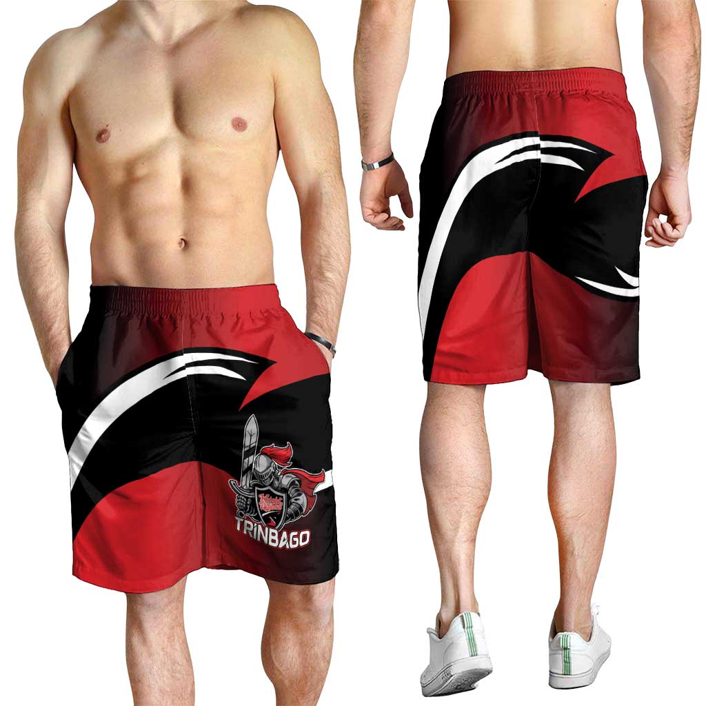 Trinbago Cricket Knight Riders Shorts for Men We Are TKR - Wonder Print Shop