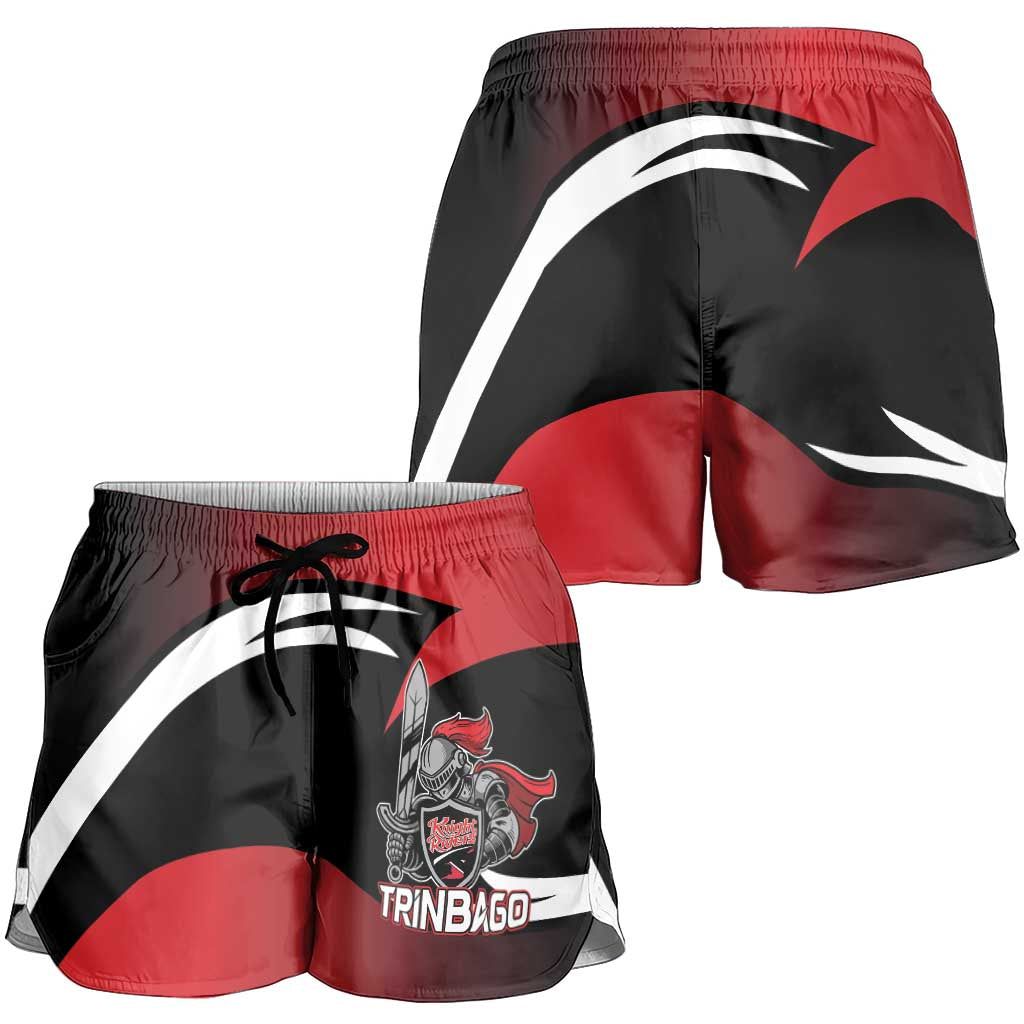 Trinbago Cricket Knight Riders Shorts for Women We Are TKR - Wonder Print Shop