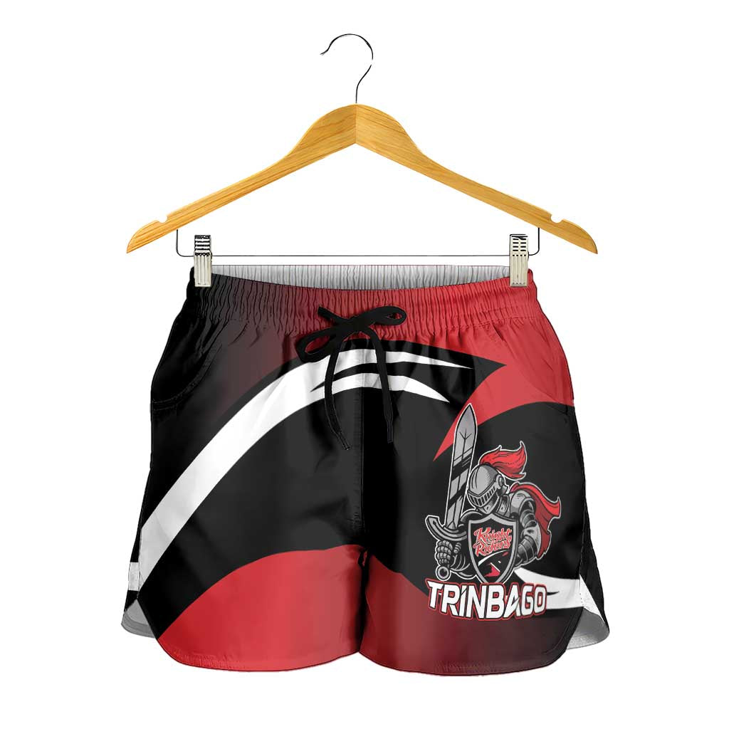 Trinbago Cricket Knight Riders Shorts for Women We Are TKR - Wonder Print Shop