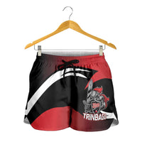 Trinbago Cricket Knight Riders Shorts for Women We Are TKR - Wonder Print Shop