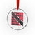 Trini Pride Crystal Glass Ornament Trinidad and Tobago National Food TS10