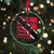 Trini Pride Crystal Glass Ornament Trinidad and Tobago National Food TS10