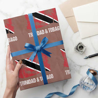 Trini Pride Wrapping Paper Roll Caribbean Trinidad And Tobago Flag