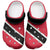 Trinidad and Tobago Clogs Shoes Heritage Palette Flag-Inspired - Wonder Print Shop