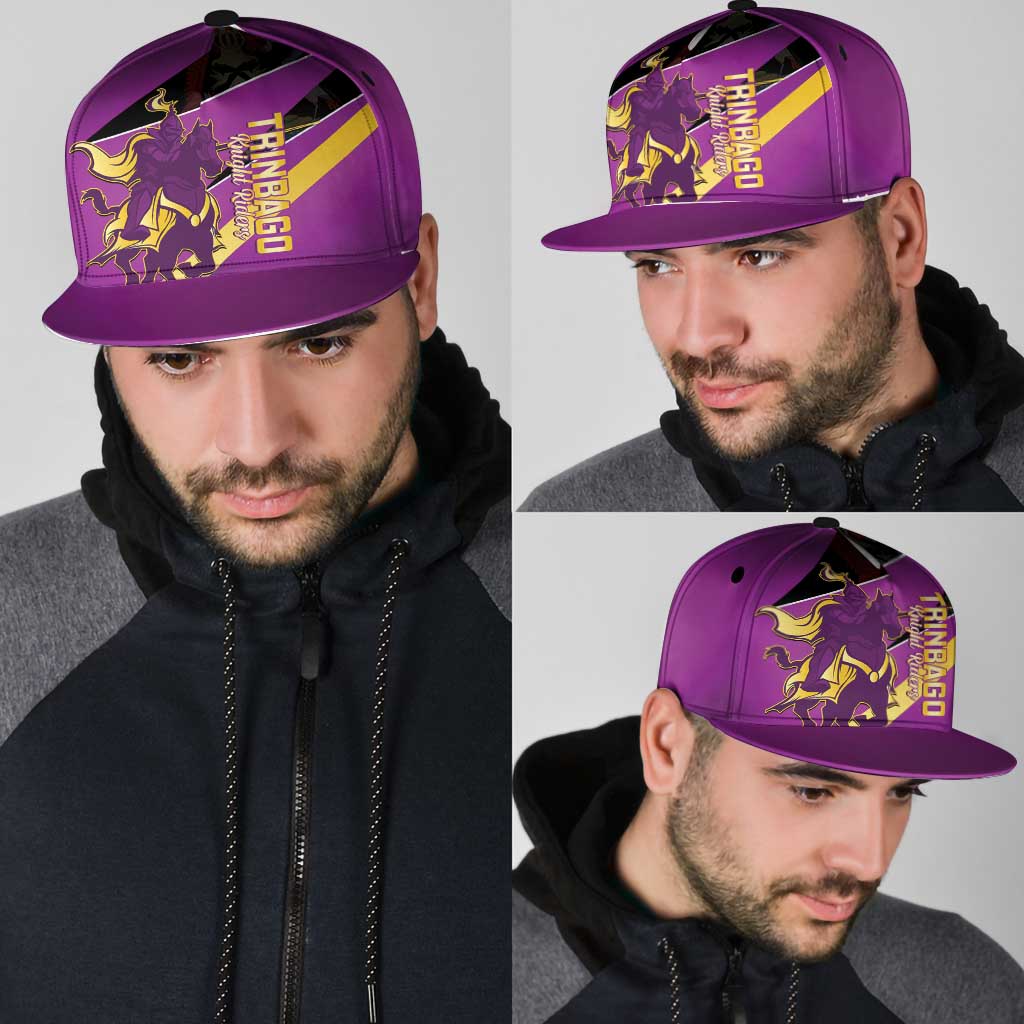 Trinidad and Tobago Cricket Snapback Cap Come On Trinbago Knight Riders Purple - Wonder Print Shop