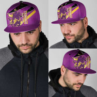 Trinidad and Tobago Cricket Snapback Cap Come On Trinbago Knight Riders Purple - Wonder Print Shop