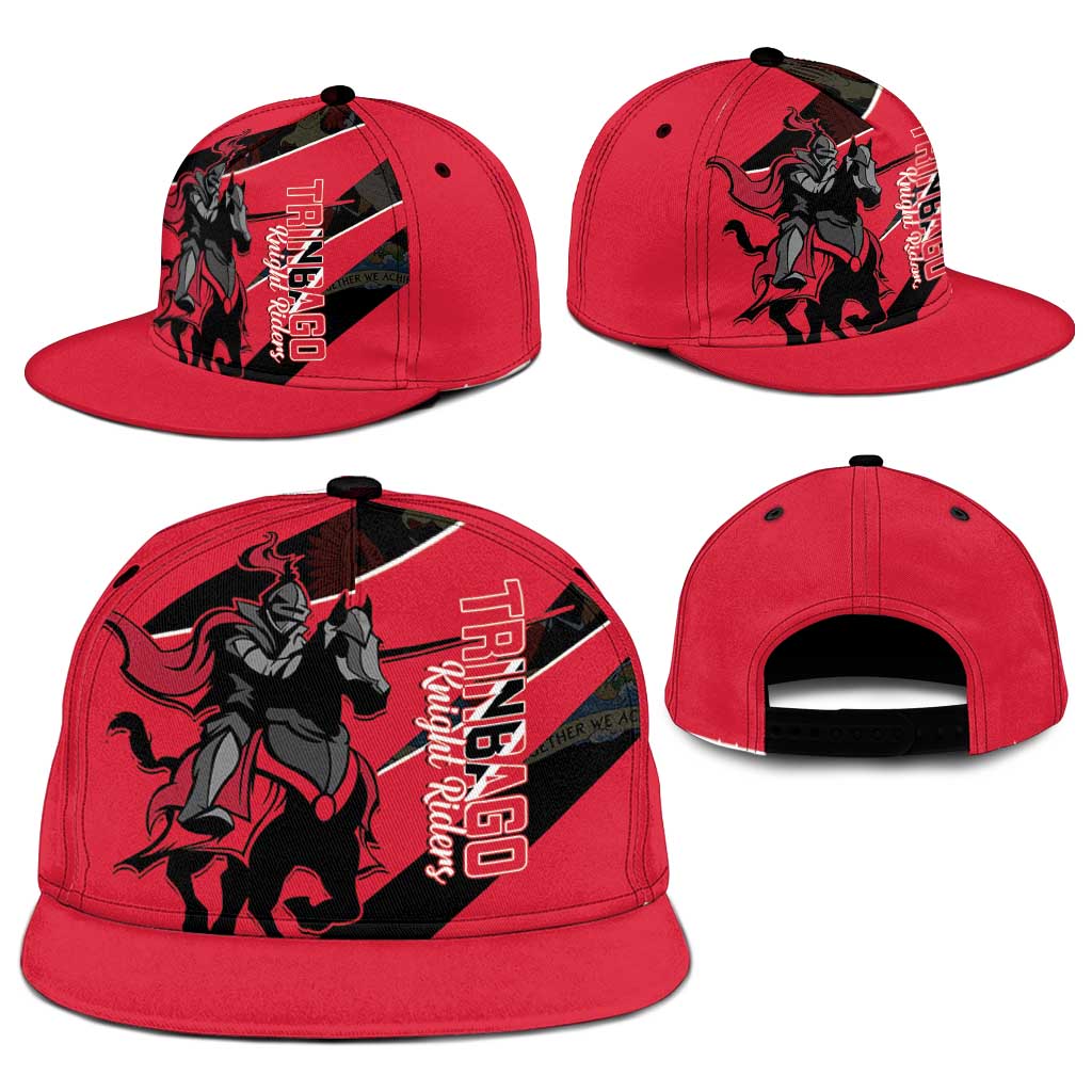 Trinidad and Tobago Cricket Snapback Cap Come On Trinbago Knight Riders Red - Wonder Print Shop