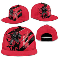 Trinidad and Tobago Cricket Snapback Cap Come On Trinbago Knight Riders Red - Wonder Print Shop
