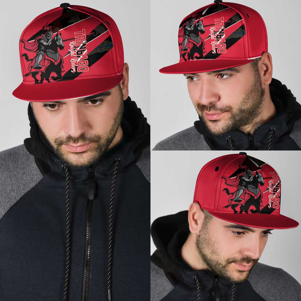 Trinidad and Tobago Cricket Snapback Cap Come On Trinbago Knight Riders Red - Wonder Print Shop