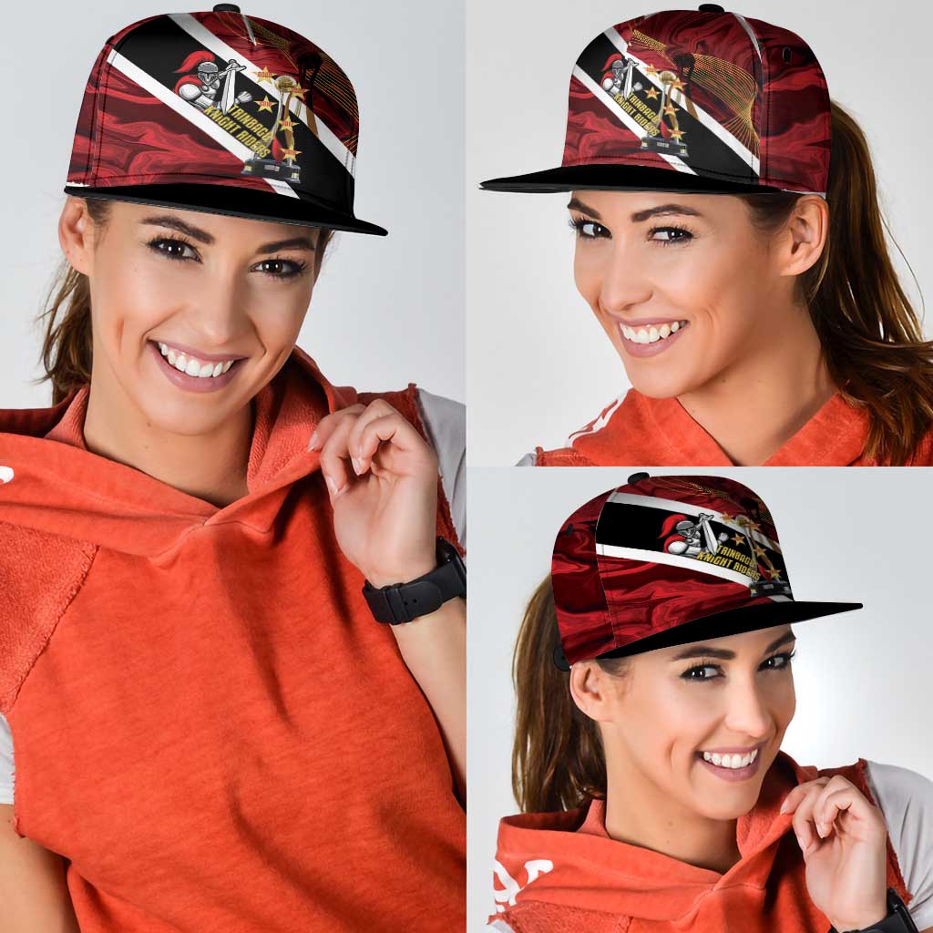 Trinidad and Tobago Cricket Snapback Cap Trinbago Knight Riders Champions Trophy - Wonder Print Shop