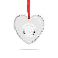 Triple 20 Master Dartist Gift Heart Crystal Glass Ornament One Hundred And Eighty - Wonder Print Shop