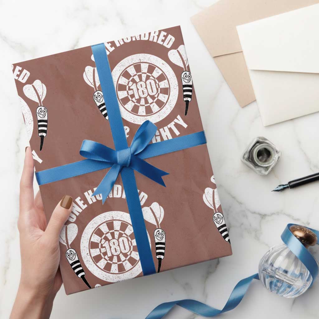 Triple 20 Master Dartist Gift Wrapping Paper Roll One Hundred And Eighty - Wonder Print Shop