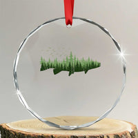 Trout Fly Fishing Outdoor Forest Nature Wildlife Fisherman Crystal Glass Ornament TS11