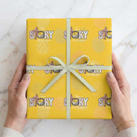 True Story He Is Risen Wrapping Paper Roll Christian Easter Day Religious Bible Verse