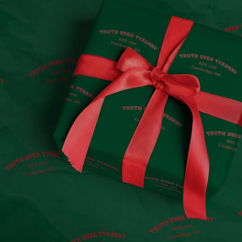 Truth Over Tyranny Wrapping Paper Roll Protect Higher Education Academic Independence - Wonder Print Shop