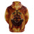 African Hoodie Orisha Shango God Zip Hoodie - Wonder Print Shop