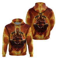 African Hoodie Orisha Shango God Zip Hoodie - Wonder Print Shop