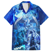Ice Dragons Hawaiian Shirt - Wonder Print Shop