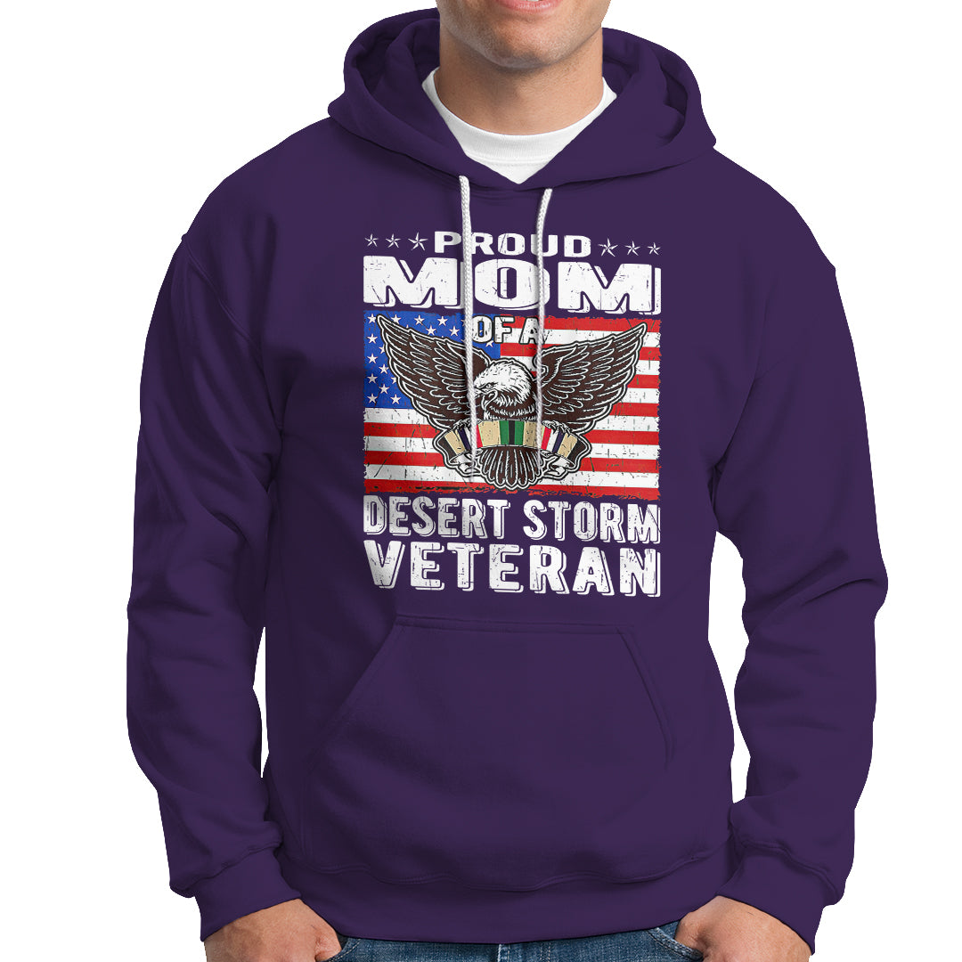 Proud Mom Of A Desert Storm Veteran Hoodie TS00 - Wonder Print Shop