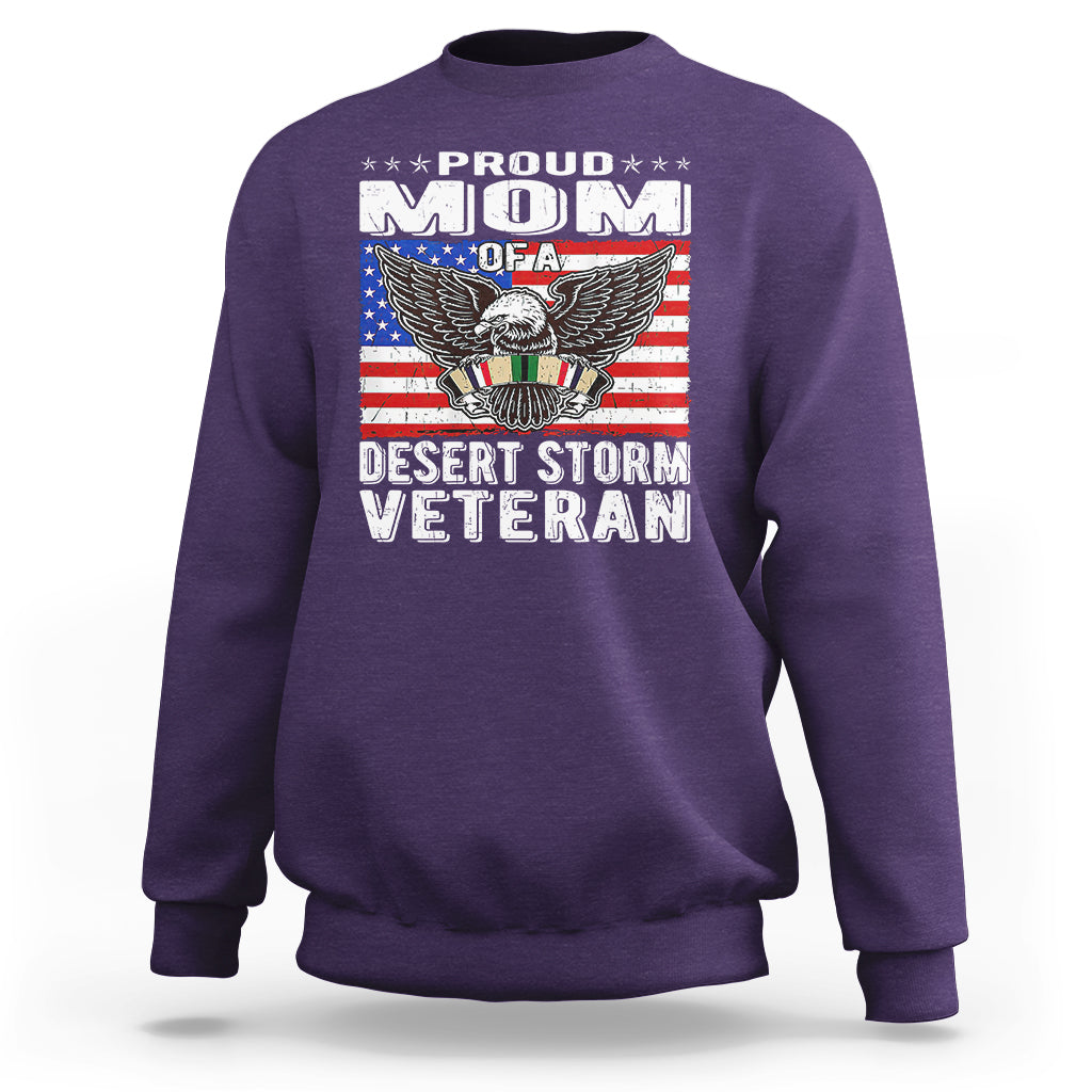Proud Mom Of A Desert Storm Veteran Sweatshirt TS00 - Wonder Print Shop