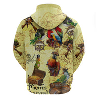 Parrot Amazing Pirate Parrots Hoodie - Wonder Print Shop