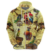 Parrot Amazing Pirate Parrots Hoodie - Wonder Print Shop