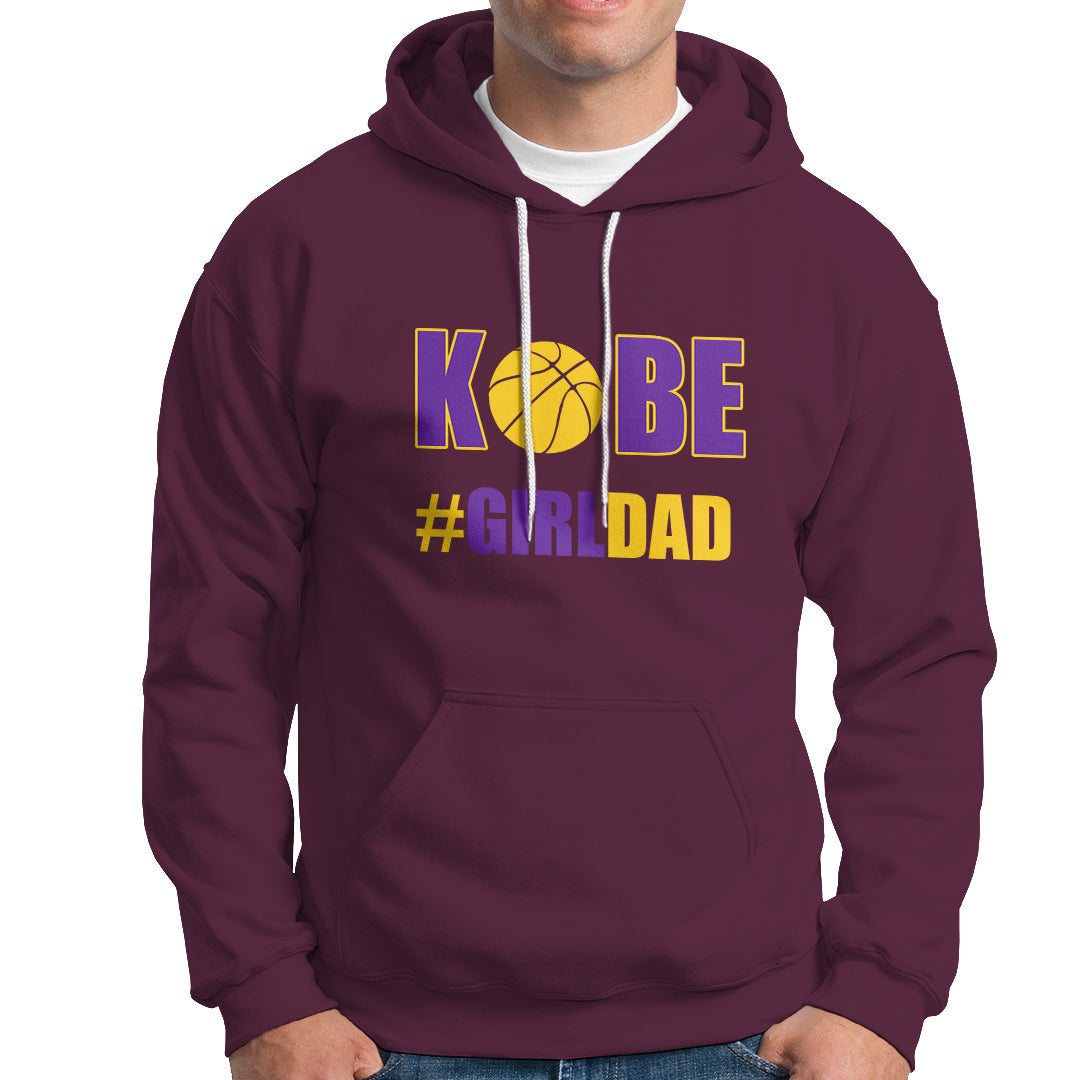 #Girldad Girl Dad Father Of Daughters Number 8 And 24 Hoodie TS00 - Wonder Print Shop