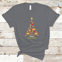 Taco Christmas Tree Shirt T Shirt Funny Merry Tacomas - Wonder Print Shop