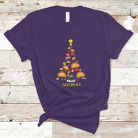 Taco Christmas Tree Shirt T Shirt Funny Merry Tacomas - Wonder Print Shop