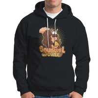Cute Squirrel Power Hoodie - Wonder Print Shop