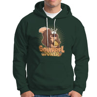 Cute Squirrel Power Hoodie - Wonder Print Shop
