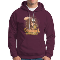 Cute Squirrel Power Hoodie - Wonder Print Shop