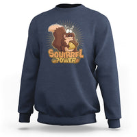 Cute Squirrel Power Sweatshirt - Wonder Print Shop