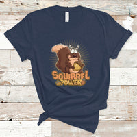 Cute Squirrel Power T Shirt - Wonder Print Shop