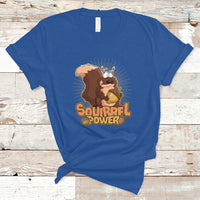 Cute Squirrel Power T Shirt - Wonder Print Shop