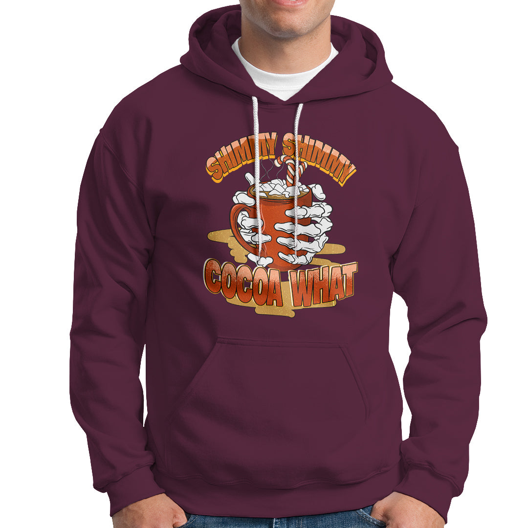 Funny Christmas Hoodie Shimmy Shimmy Cocoa What - Wonder Print Shop