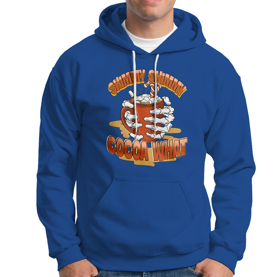 Funny Christmas Hoodie Shimmy Shimmy Cocoa What - Wonder Print Shop